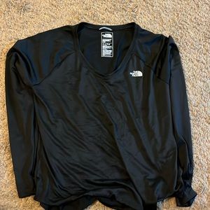 The Northface women’s long sleeve workout shirt. Size Large
